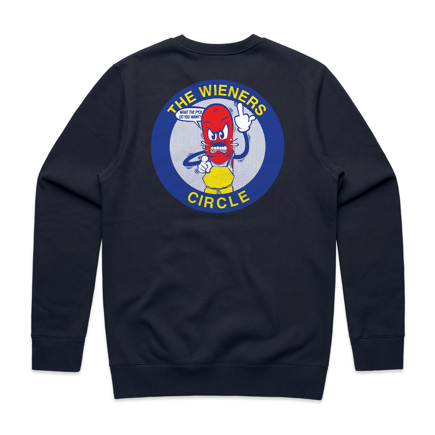 Mean Wienie Crewneck (Navy)