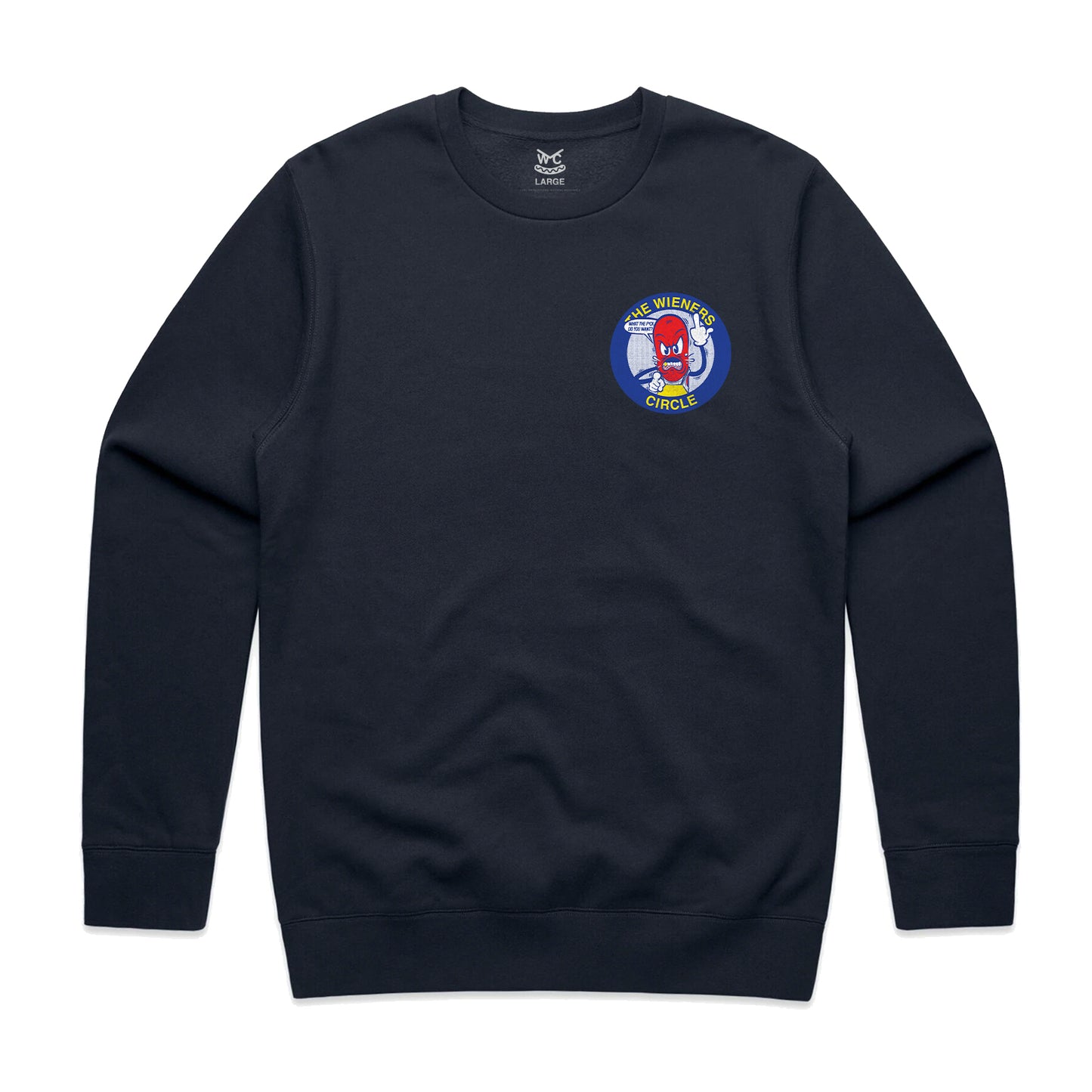 Mean Wienie Crewneck (Navy)