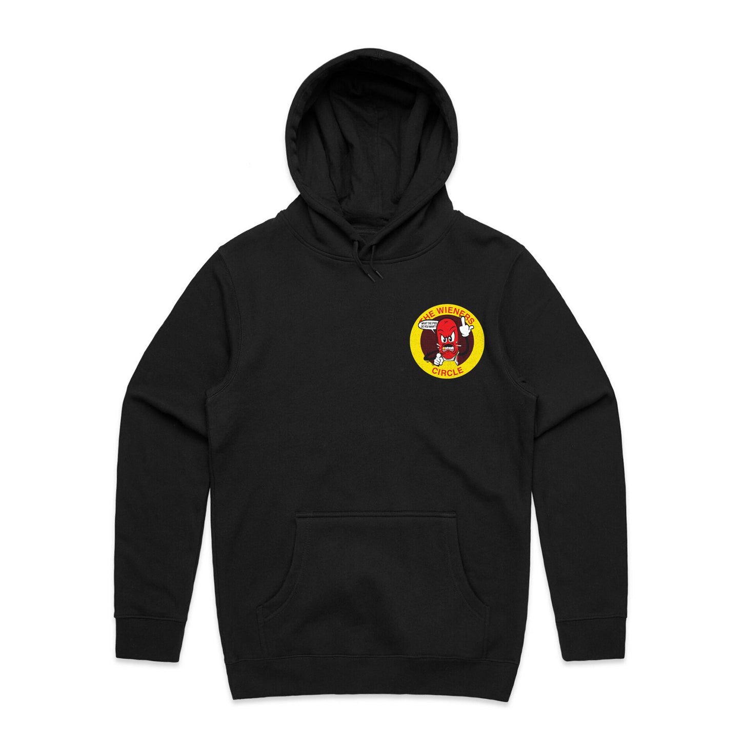 Mean Wienie Hoodie (Black)