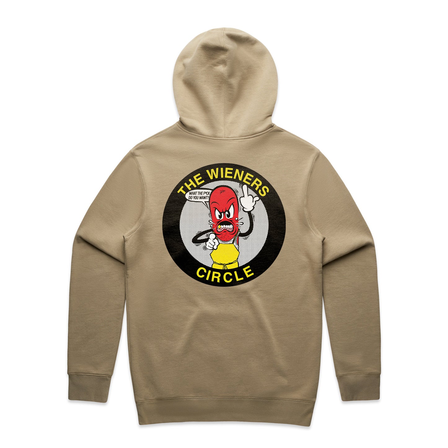 Mean Wienie Hoodie (Tan)
