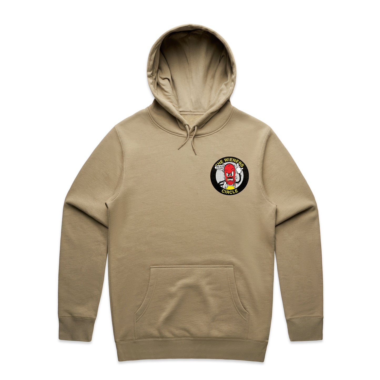 Mean Wienie Hoodie (Tan)