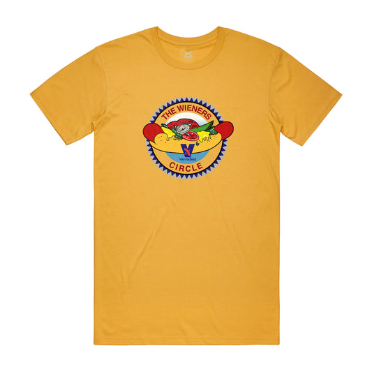The Wiener Circle Big Logo Tee (Mustard)